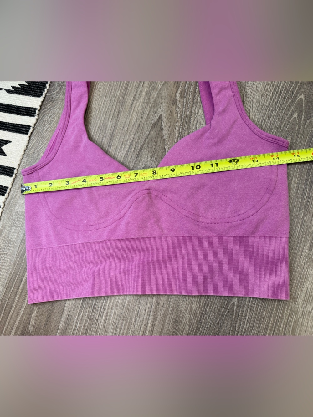 FP Free People Movement Good Karma So Serene Sweetheart Bra Sz M/L - Picture 6 of 9